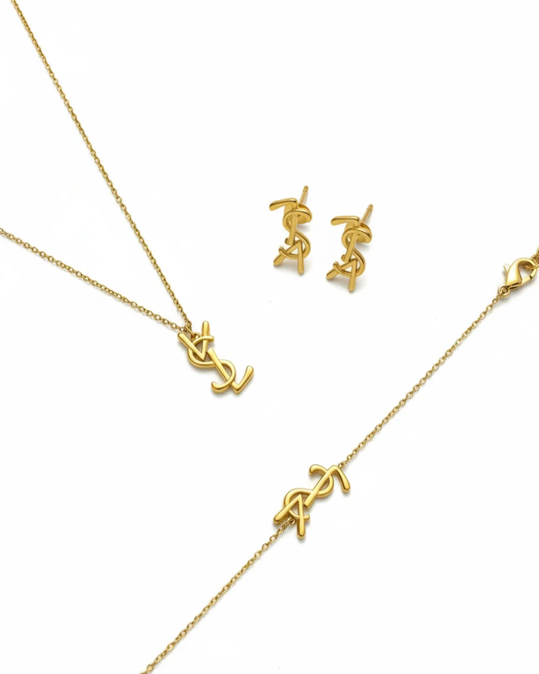 pookie heart jewellery set