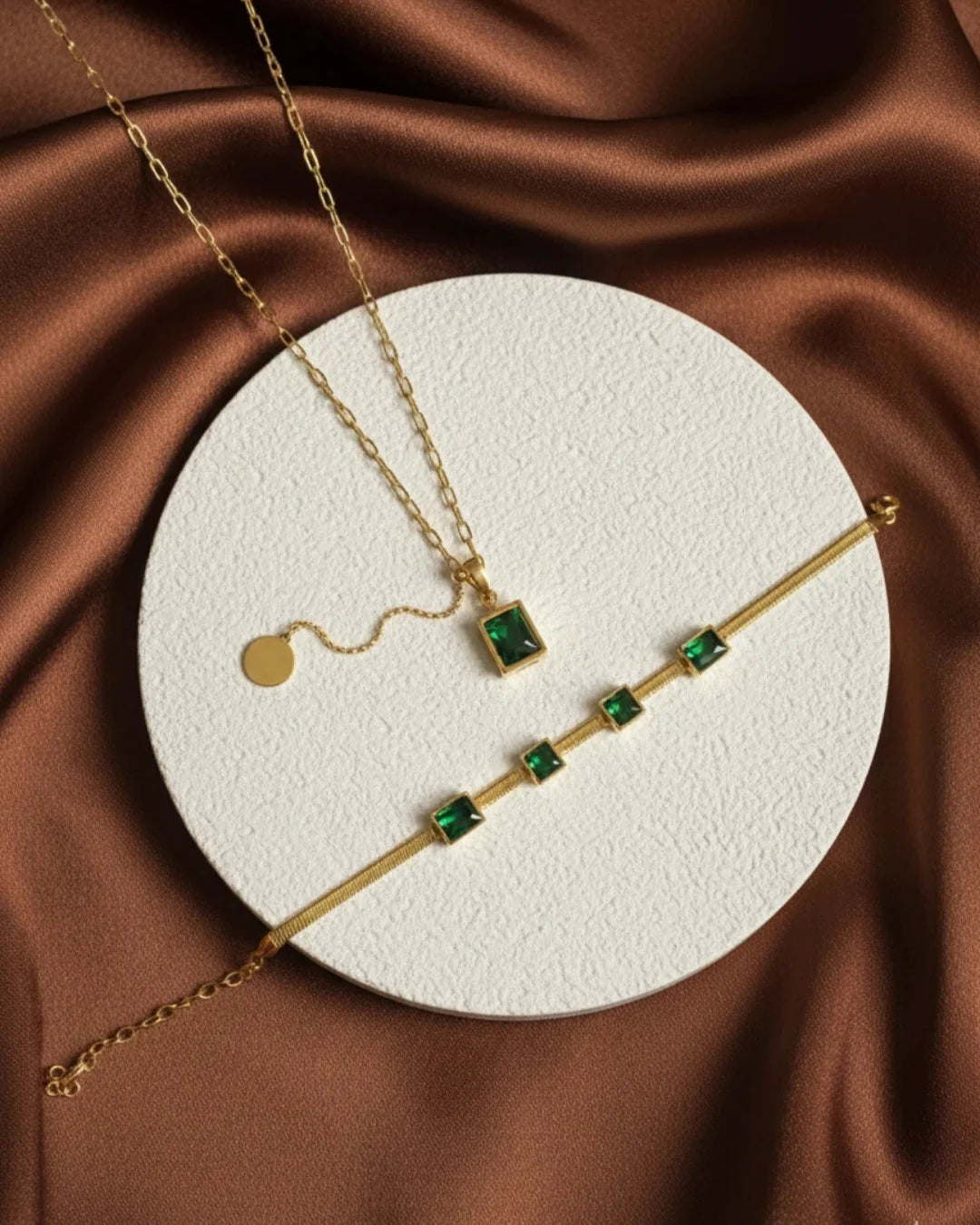 pookie heart jewellery set