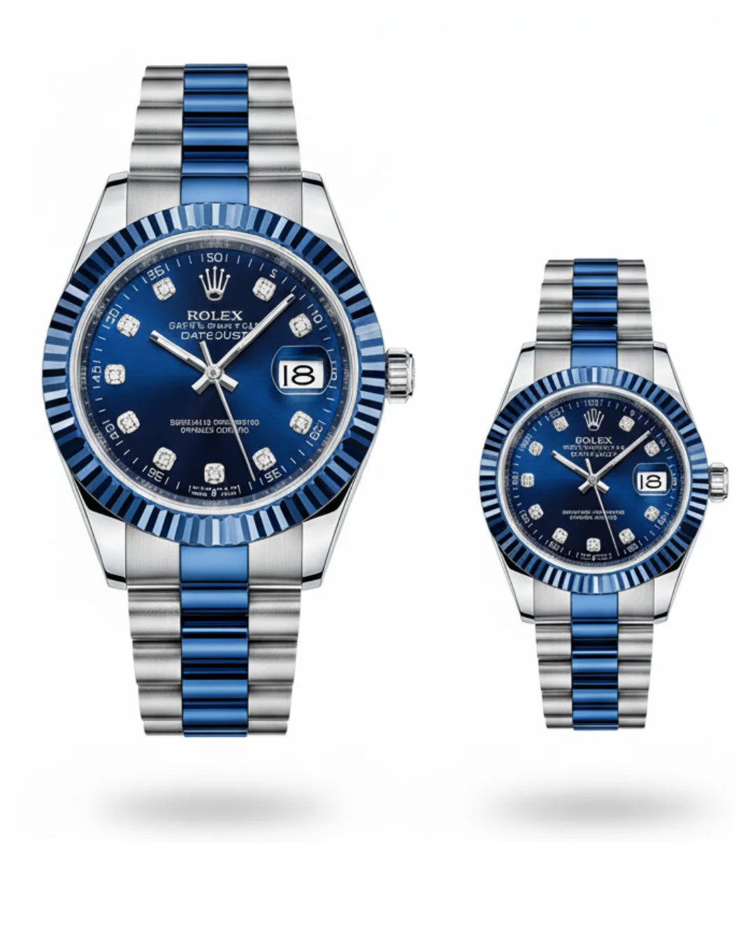 timeless duo couple watch