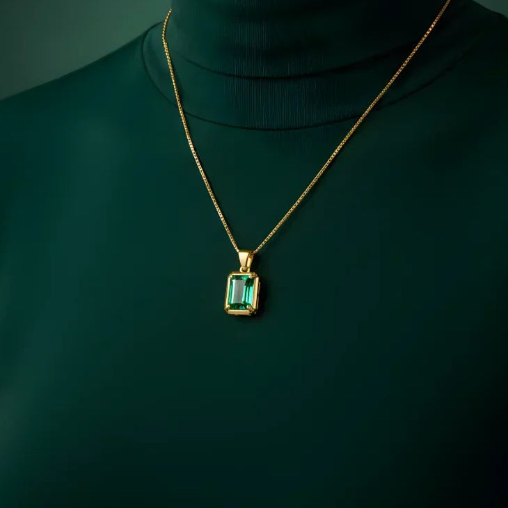 Green Stone Pendant