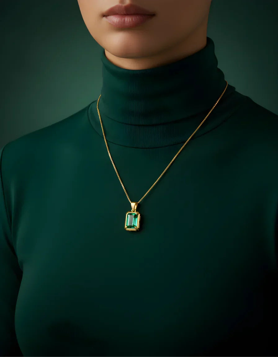 Green Stone Pendant