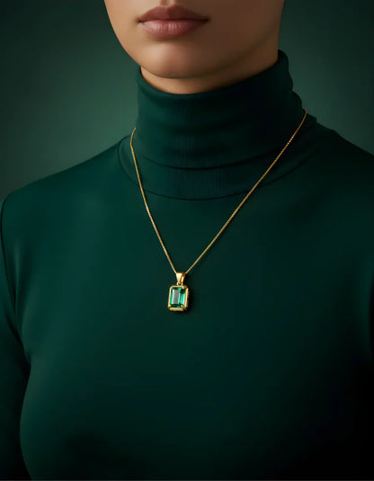 Green Stone Pendant