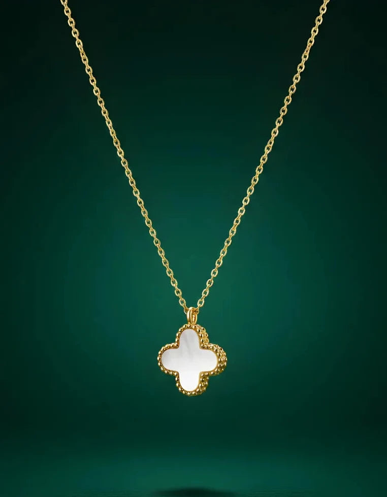 White Golden Whisper Pendant