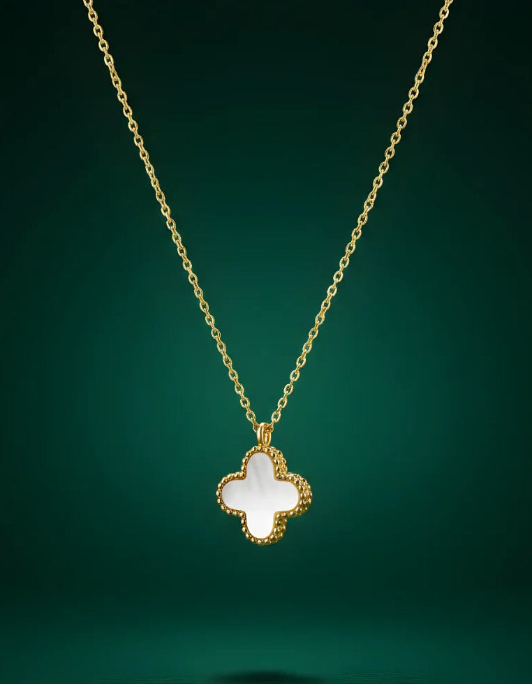 White Golden Whisper Pendant